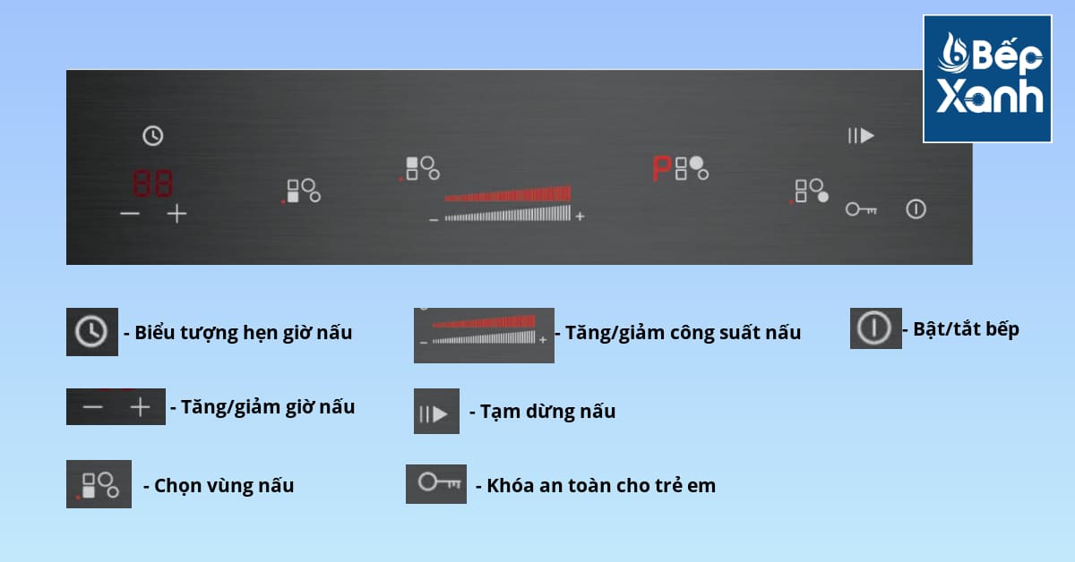 Bếp từ 4 vùng nấu Malloca MH 04I BM / Kính Eurokera, dạng xước Metalic kiểu mới – ảnh 6