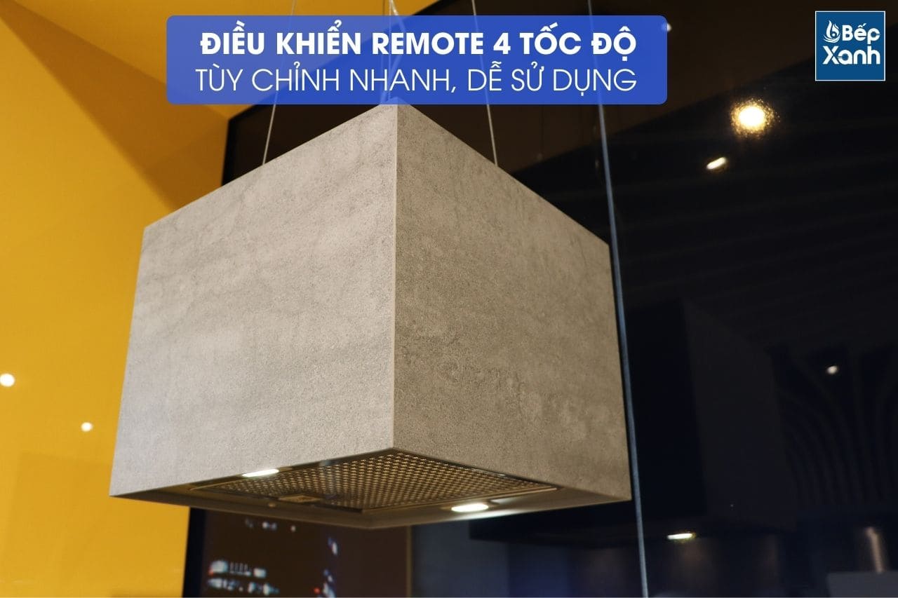 Máy hút mùi đảo Malloca CONCRETE K-400 - Dạng khối treo đảo của Concrete K-400 Máy hút mùi đảo Malloca CONCRETE K-400 - Dạng khối treo đảo của Concrete K-400