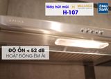 Máy hút mùi Cổ điển 70cm Malloca H107 (Thân Inox)