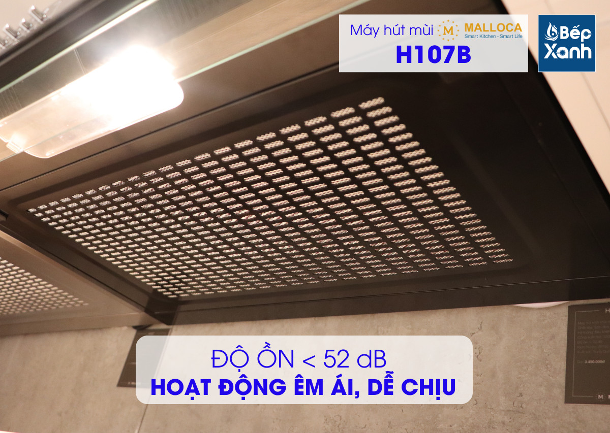 Máy hút mùi Cổ điển 70cm Malloca H107B (Màu đen) – ảnh 8