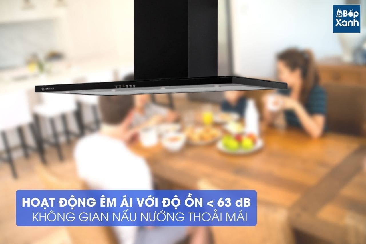 Máy hút mùi áp tường Malloca Slim K1522 - Nhập khẩu Châu Âu – ảnh 6