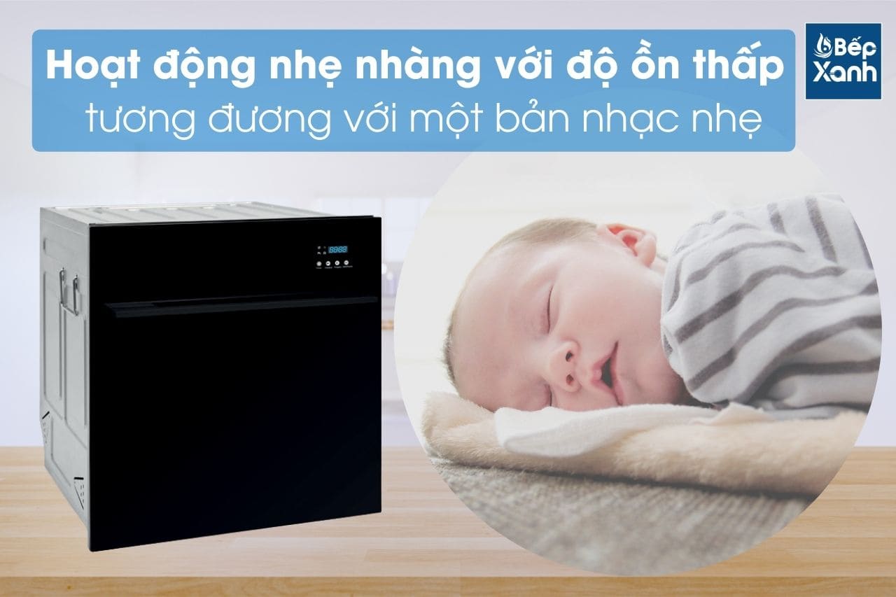 Máy rửa chén âm tủ Malloca WQP6 87CP – ảnh 7