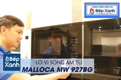 Lò Vi Sóng Âm Tủ Malloca MW 927BG (Kính Đen) ảnh 7