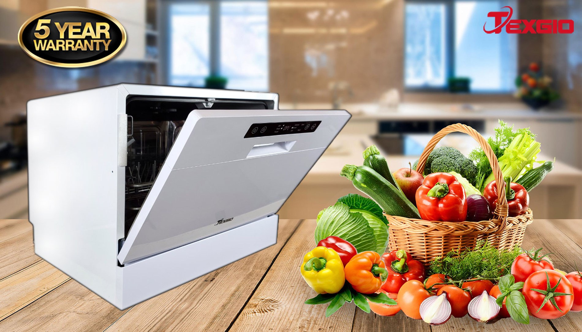 Máy rửa chén 6 bộ Texgio TG-DT2022B – ảnh 3