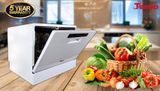 Máy rửa chén 6 bộ Texgio TG-DT2022B
