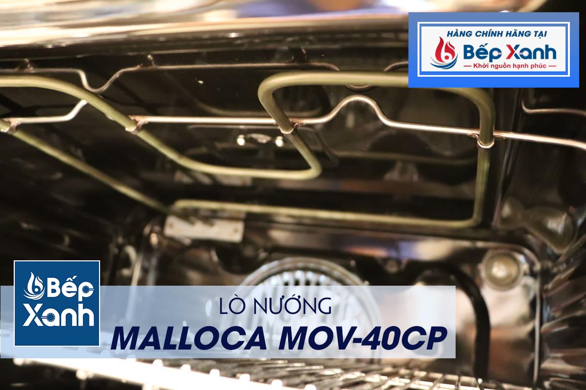 Lò nướng 7 chức năng Malloca MOV 40CP - Lắp đặt âm tủ cho lò 40 lít Lò nướng 7 chức năng Malloca MOV 40CP - Lắp đặt âm tủ cho lò 40 lít