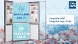 Tủ lạnh 4 Cánh Hafele HF-SBSIB 539.16.230