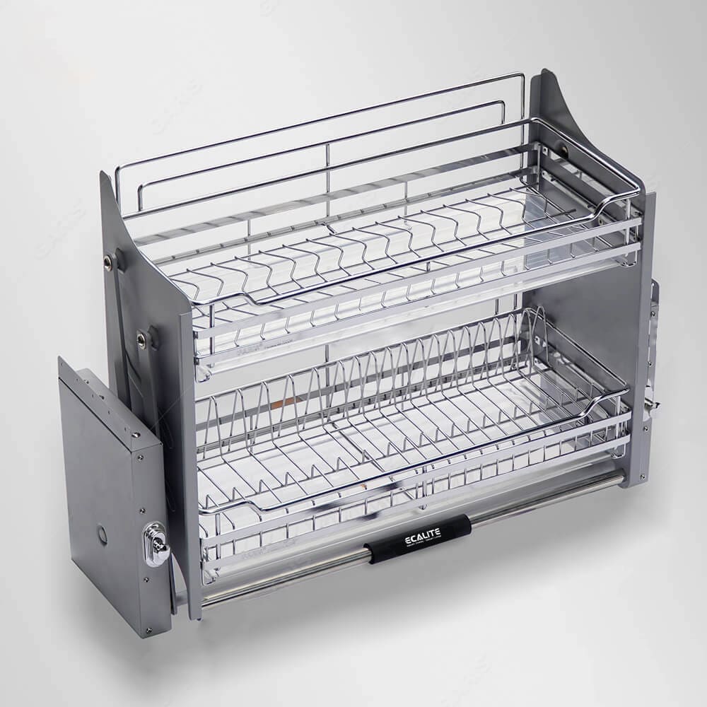 Kệ chén di động tủ trên Lift-Basket Ecalite EL-BL90SS – ảnh 2