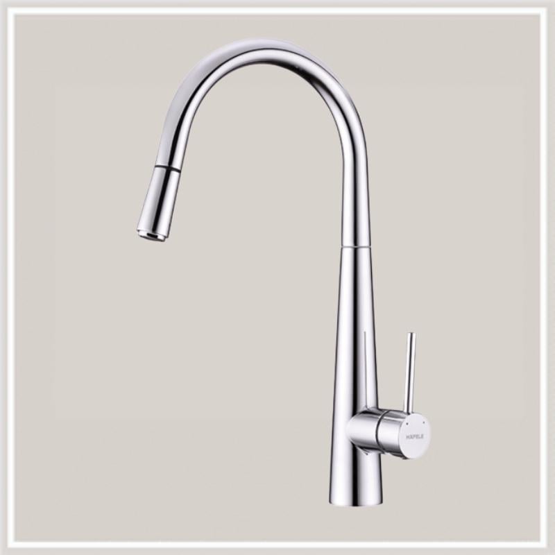 Vòi rửa chén Hafele HT21-CH1P245 / Dây Rút , Mã số 577.55.220 Vòi rửa chén Hafele HT21-CH1P245 / Dây Rút , Mã số 577.55.220