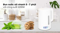 Bình đun siêu tốc Electrolux E2EK1-100W ảnh 5