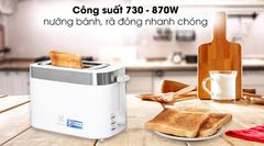 Máy Nướng Bánh Mì Electrolux E2TS1-100W ảnh 5