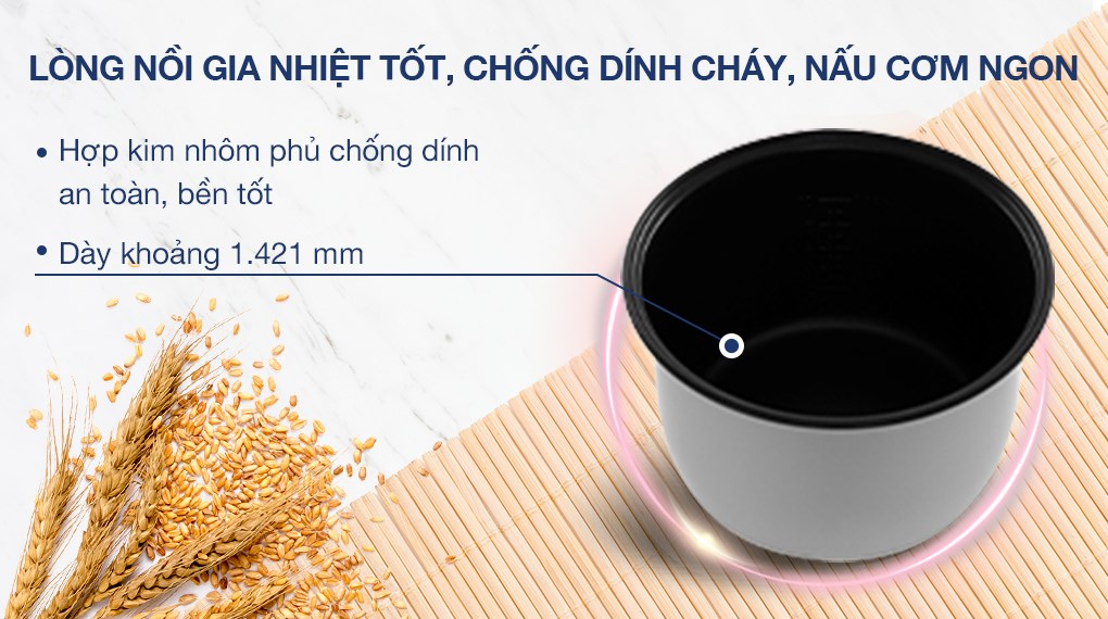 Nồi cơm điện Electrolux E4RC1-320P – ảnh 6