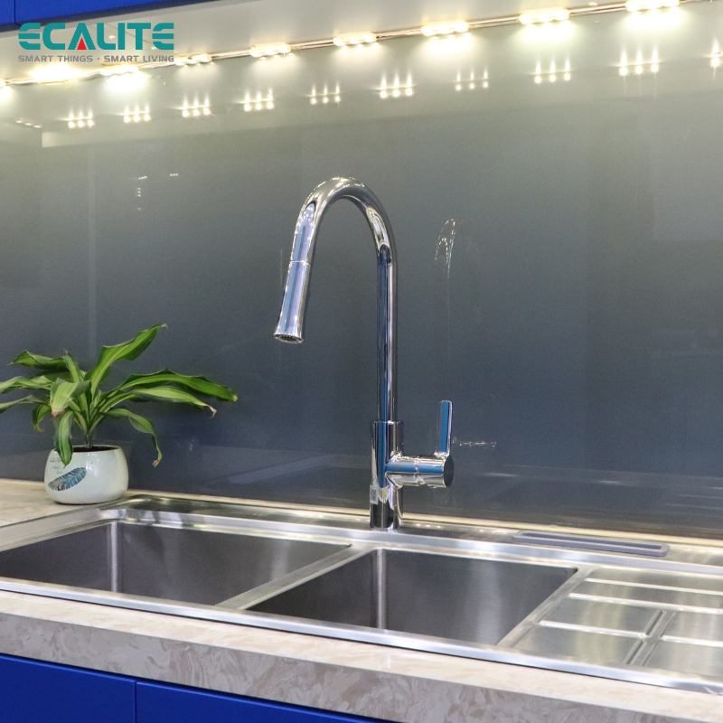 Vòi rửa chén nóng lạnh Kitchen Mixer Ecalite EF-H012C – ảnh 3