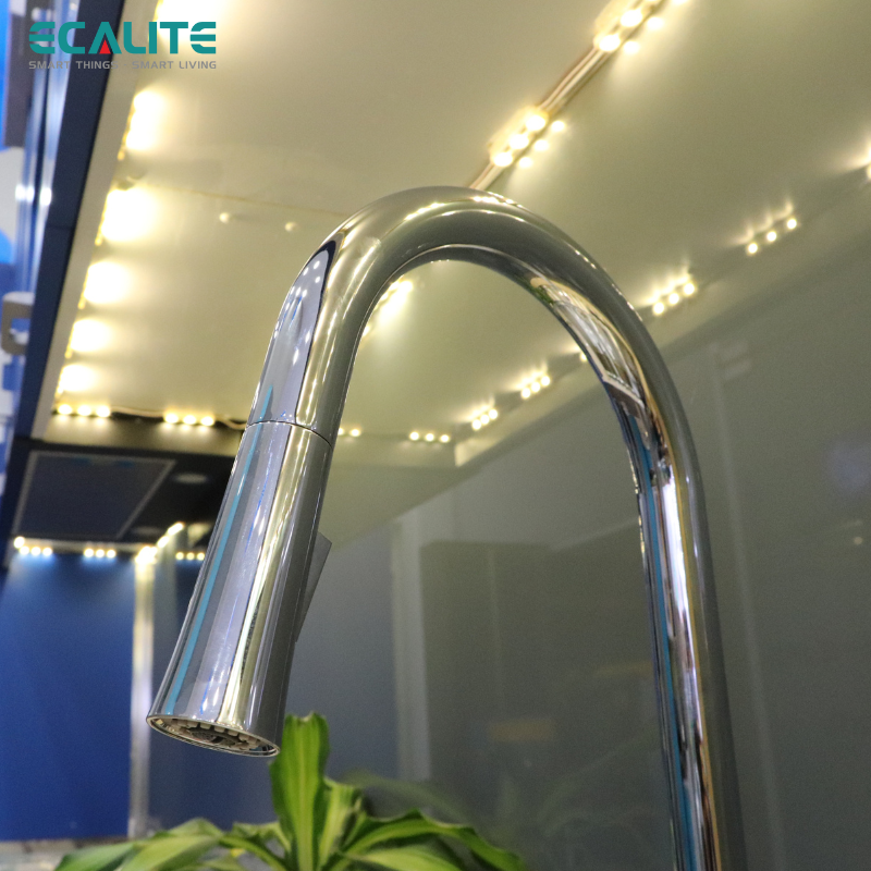 Vòi rửa chén nóng lạnh Kitchen Mixer Ecalite EF-H012C – ảnh 8