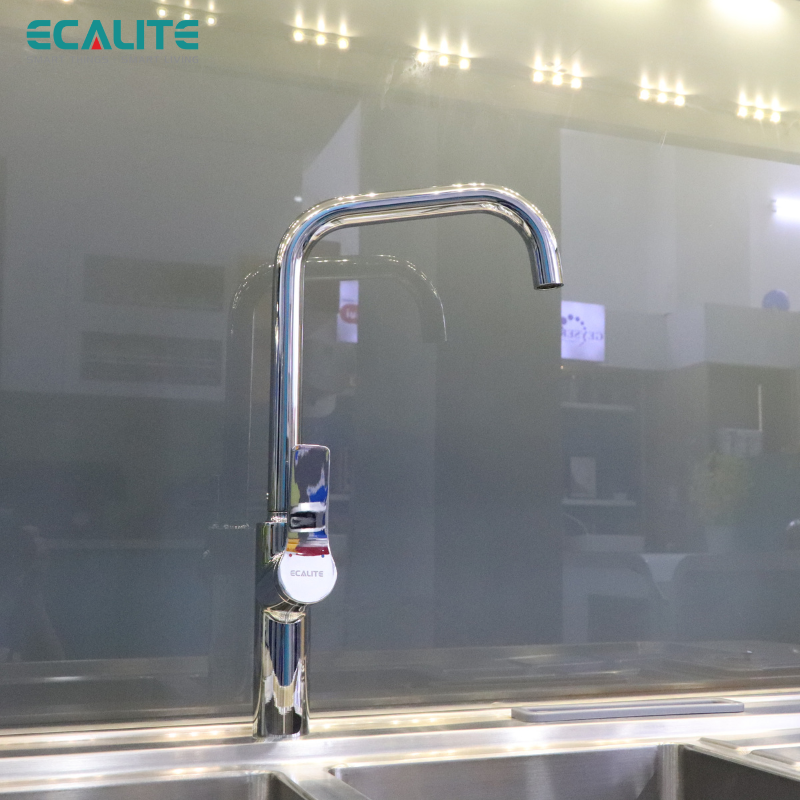 Vòi rửa chén nóng lạnh Kitchen Mixer Ecalite EF-H073C – ảnh 5