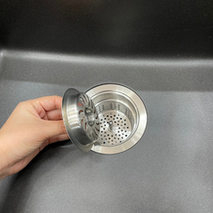 Chậu rửa đá đôi Granite 2A-Series Ecalite EGS-6005.28648HB ảnh 4