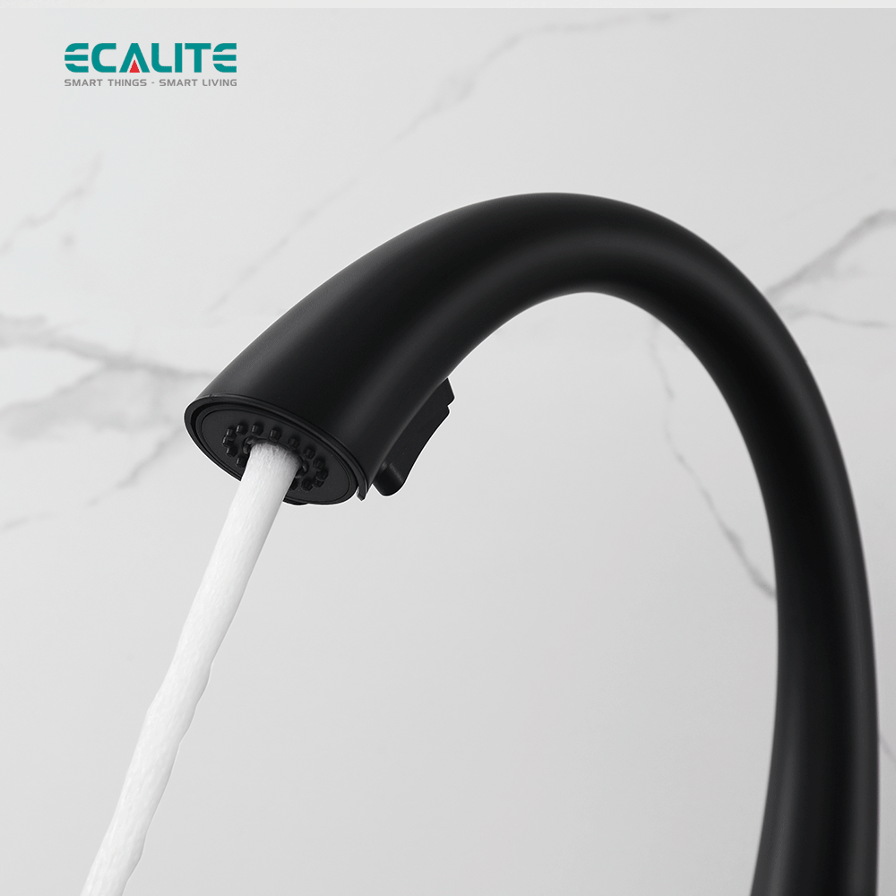 Vòi rửa chén nóng lạnh S-curve Ecalite EF-K114B – ảnh 4