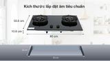 Bếp gas âm 2 vùng nấu Electrolux EHG8250BC