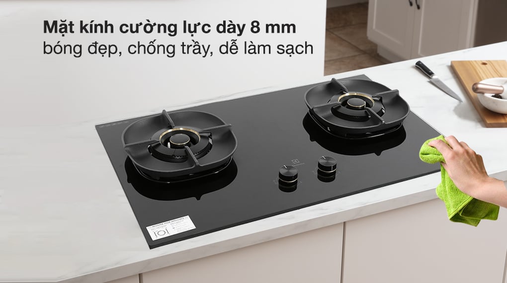 Bếp gas âm 2 vùng nấu Electrolux EHG8250BC – ảnh 5
