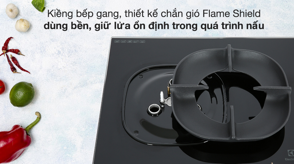 Bếp gas âm 2 vùng nấu Electrolux EHG8250BC – ảnh 6