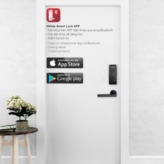 Khóa điện tử Hafele ER5100 cho cửa gỗ / Màu đen, mã số 912.20.200 ảnh 3