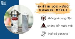 Máy Lọc Nước Công Suất Lớn Mitsubishi CleanSui MP02-3 ảnh 5