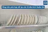  Giá Bát Cố Định Tủ Trên Cao Cấp Eurogold EPS900 