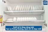  Giá Bát Cố Định Tủ Trên Cao Cấp Eurogold EPS900 
