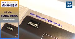 Bếp từ 4 vùng nấu Malloca MH 04I BM / Kính Eurokera, dạng xước Metalic kiểu mới ảnh 7