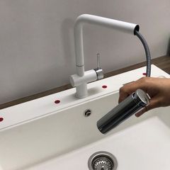 Vòi Rửa Chén Carysil G-2485 (màu đen, trắng) ảnh 4