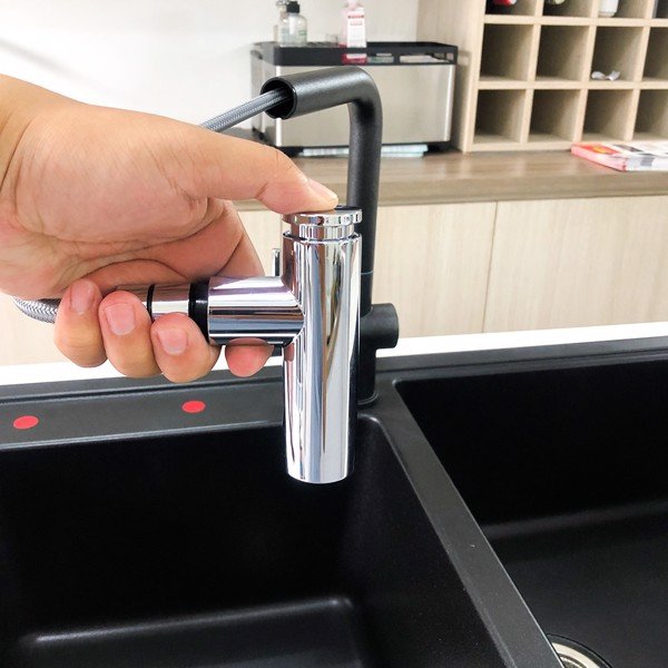 Vòi Rửa Chén Carysil G-2485 (màu đen, trắng) – ảnh 8