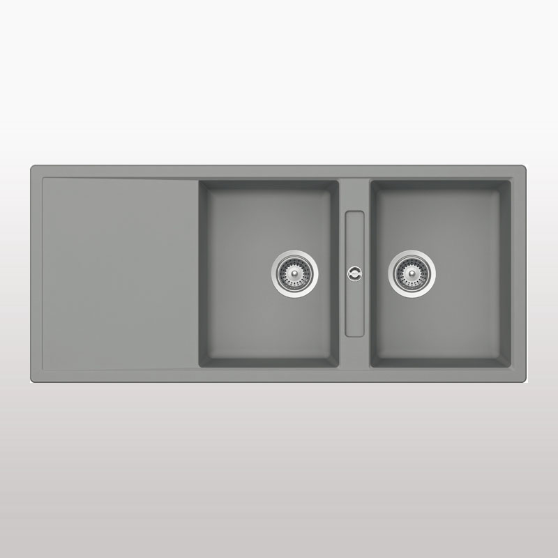 Chậu đá Hafele HS20-GKD2S80 / Màu xám, Mã số: 570.33.530 Chậu đá Hafele HS20-GKD2S80 / Màu xám, Mã số: 570.33.530