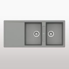 Chậu đá Hafele HS20-GKD2S80 / Màu xám, Mã số: 570.33.530 ảnh 1