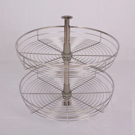 Mâm xoay 360 độ nan dẹt inox SUS304 (GV304-360) tủ 700 Grob GV304-360B