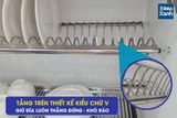 Giá Bát Cố Định Eurogold EU01090 - Dạng Chữ V