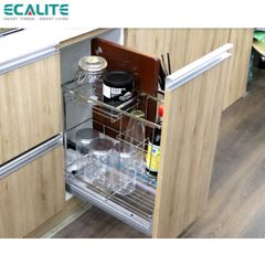 Kệ đựng gia vị, muỗng đũa, chai lọ Pull-out Ecalite EL-GS350 ảnh 3