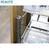 Kệ đựng gia vị, muỗng đũa, chai lọ Pull-out Ecalite EL-GS350