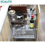 Kệ đựng gia vị, muỗng đũa, chai lọ Pull-out Ecalite EL-GS350