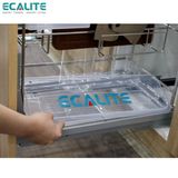 Kệ đựng gia vị, muỗng đũa, chai lọ Pull-out Ecalite EL-GS350