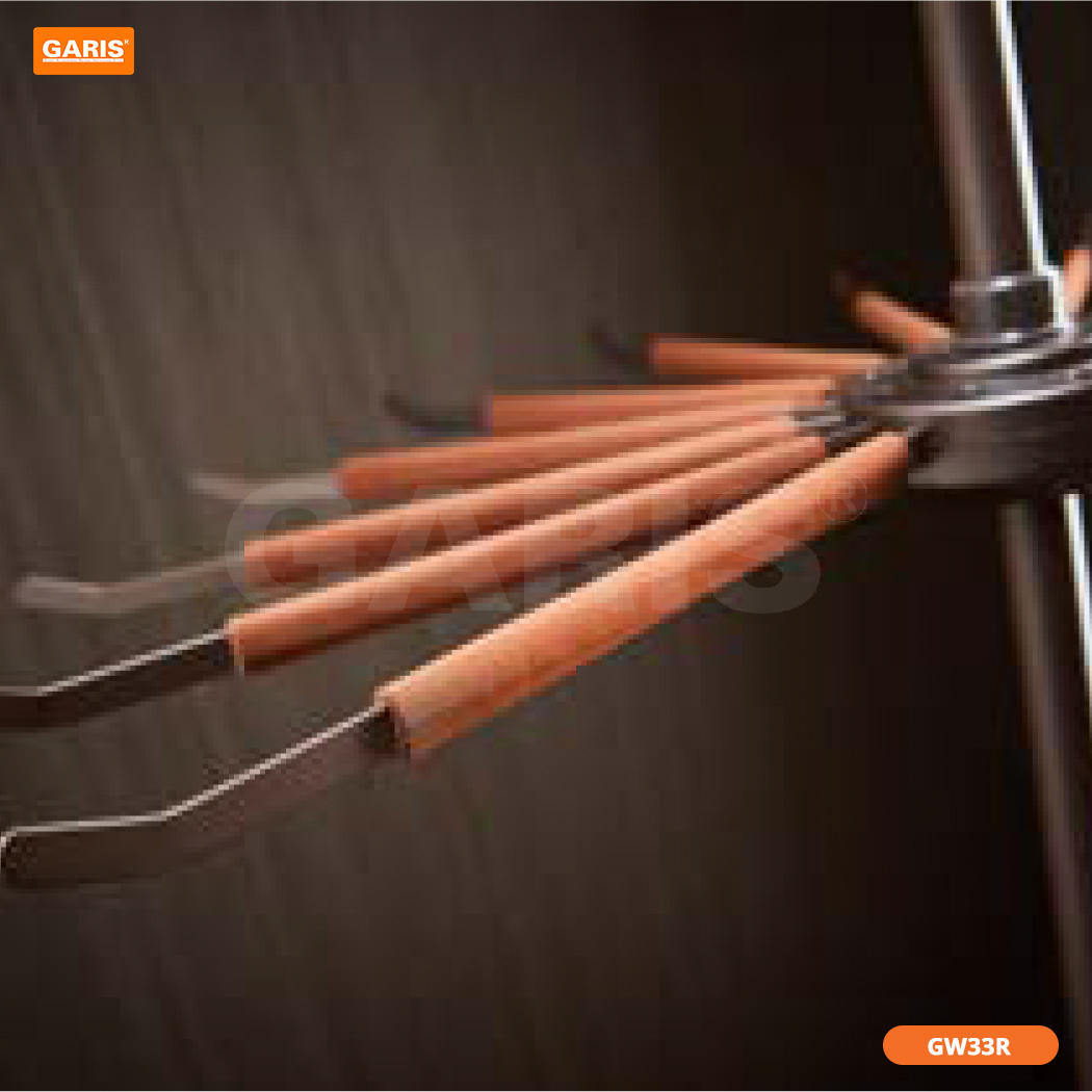 Giá Xoay Treo Góc Tủ Quần Áo Garis GW33R 3 Tầng – ảnh 3