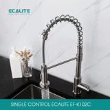 Vòi rửa chén nóng lạnh Single Control Ecalite EF-K102C