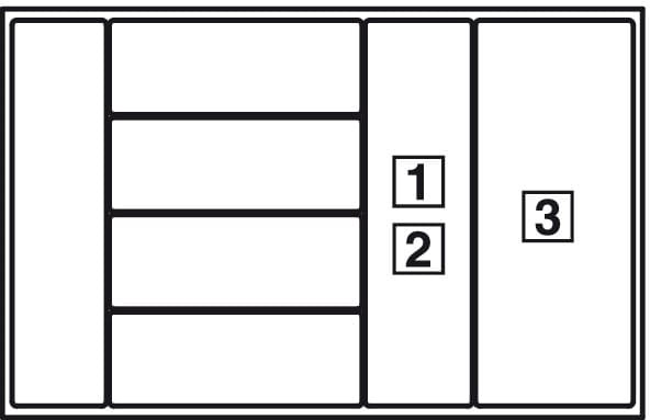 Bộ khay chia ngăn kéo Hafele 552.52.807 – ảnh 5