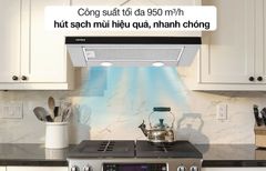 Máy Hút Mùi Âm Tủ 90cm Hafele HH-TG90E / Ngang 90cm, Kính đen, Mã số 539.81.075 ảnh 2