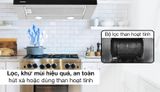 Máy Hút Mùi Âm Tủ 60cm Hafele HH-TG60E / Ngang 60cm, Kính đen, Mã số 539.81.073