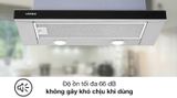 Máy Hút Mùi Âm Tủ 60cm Hafele HH-TG60E / Ngang 60cm, Kính đen, Mã số 539.81.073