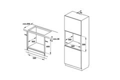 Lò nướng âm tủ Hafele HO-K60B 534.05.581 ảnh 3