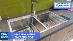 Chậu inox Hafele HS20-SSN2S90 / 2 Hộc bằng nhau, Mã số 567.20.537 ảnh 4