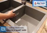 Chậu đá Malloca SMART K450 / Màu xám / Phủ nano kháng khuẩn