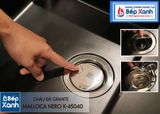 Chậu đá Malloca Nero K-45040 / Màu đen / Phủ nano kháng khuẩn