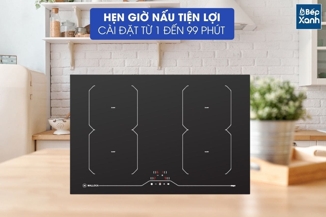 Bếp từ 4 vùng nấu Malloca MI-784 ITG / Nhập khẩu Italia, kính Ceramic – ảnh 8